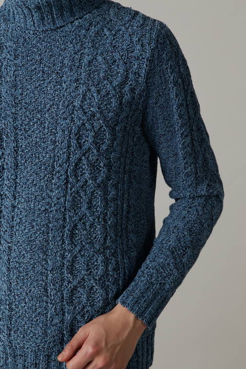 High Street アンゴラモールケーブルタートルニット 商品詳細 スピックインターナショナル公式通販サイト Spic International Online Store