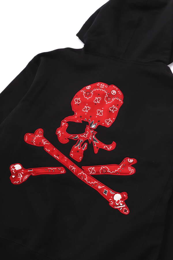 red bandana hoodie